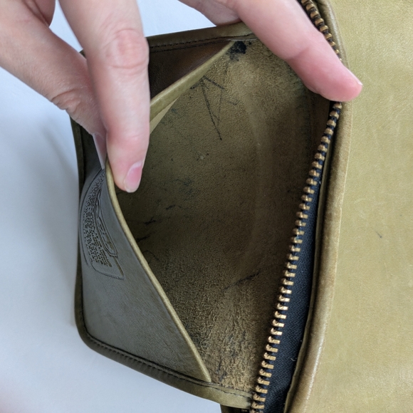 Coach Vintage Leather Tan Purse - Picture 6 of 7